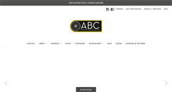 Desktop Screenshot of abcoutlets.com.au